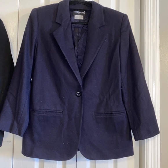 Size 10 petite ladies business casual jackets with bonus unbranded scarves - Picture 2 of 9